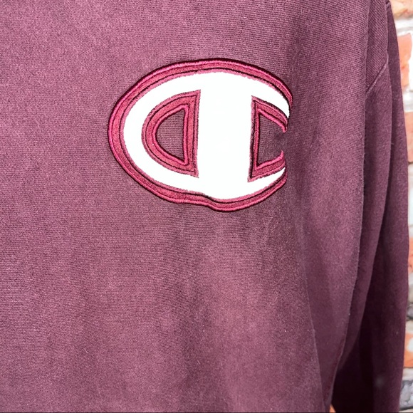 Champion reserve weave sweatshirt burgundy maroon color XL - Picture 5 of 6